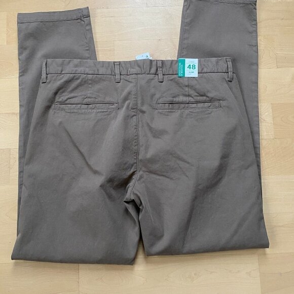 UNITED Colors Of Benetton BNWT 48 Slim Men's "Ben" Chino - Picture 6 of 7